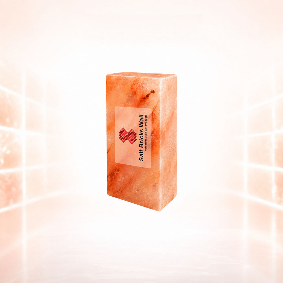 4 Himalayan Pink Salt Bricks 8x4x2 | Natural Salt Wall Material