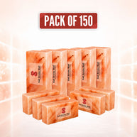 Build large-scale salt walls and wellness spaces with 150 premium Himalayan salt bricks.