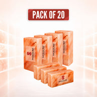 8x4x2 Himalayan Pink Salt Bricks – 20 Piece Set | Salt Wall