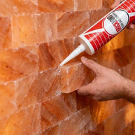 BrickBond - Himalayan Salt Adhesive for Joining Bricks, Blocks, Tiles to Build Room, Spa and Therapy Center, Transparent