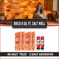 Build 8 Sq. Ft. Salt Wall 40 Bricks 2 Salt Adhesive